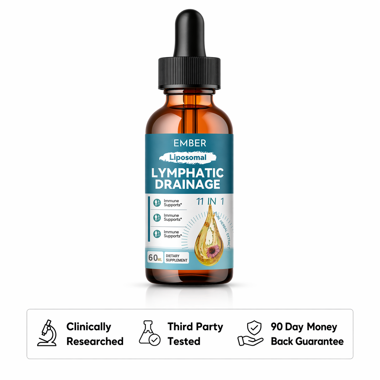 Ember Liposomal Lymphatic Drainage Drops