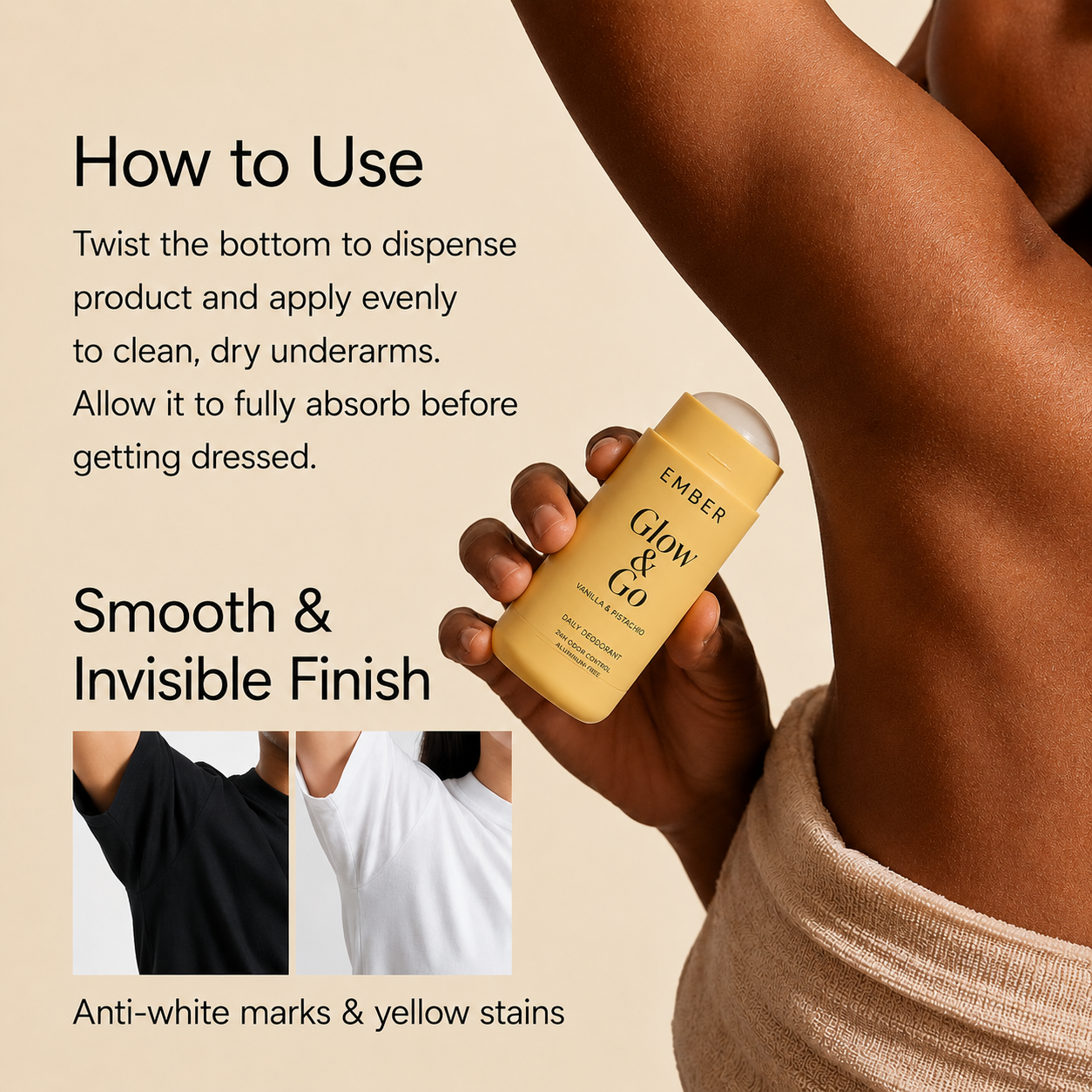 Ember Korean Skin Brightening Deodorant