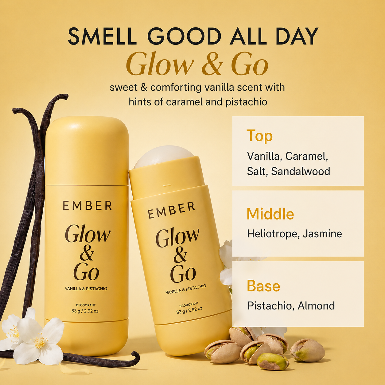 Ember Korean Skin Brightening Deodorant